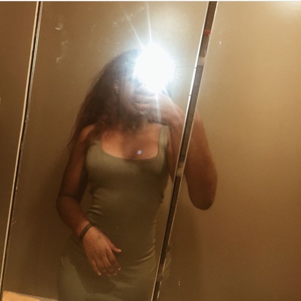 Body con Olive/Army Green Dress